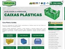 Tablet Screenshot of caixaplasticas.com.br